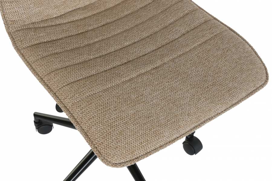 Silla Poliester Metal 44_5X54_5X78_5 90 Marron