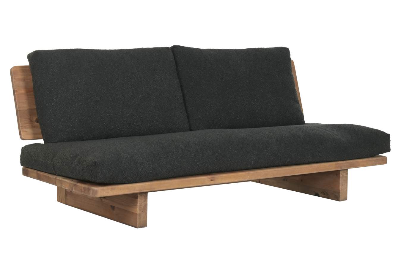 Sofa Madera Reciclada Pino 195X90X78 Envejecido
