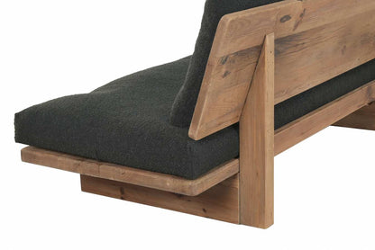 Sofa Madera Reciclada Pino 195X90X78 Envejecido