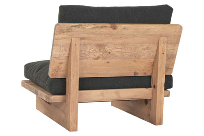 Sillon Madera Reciclada Pino 95X88X75 Envejecido