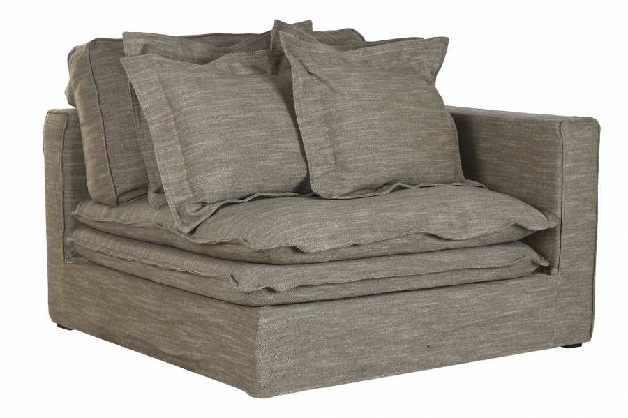 Modulo Sofa Izq/Der Poliester 120X120X95 Verde