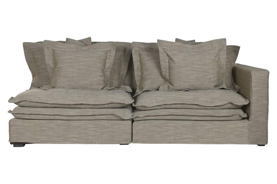 Modulo Auxiliar Sofa Poliester 110X110X48 Verde