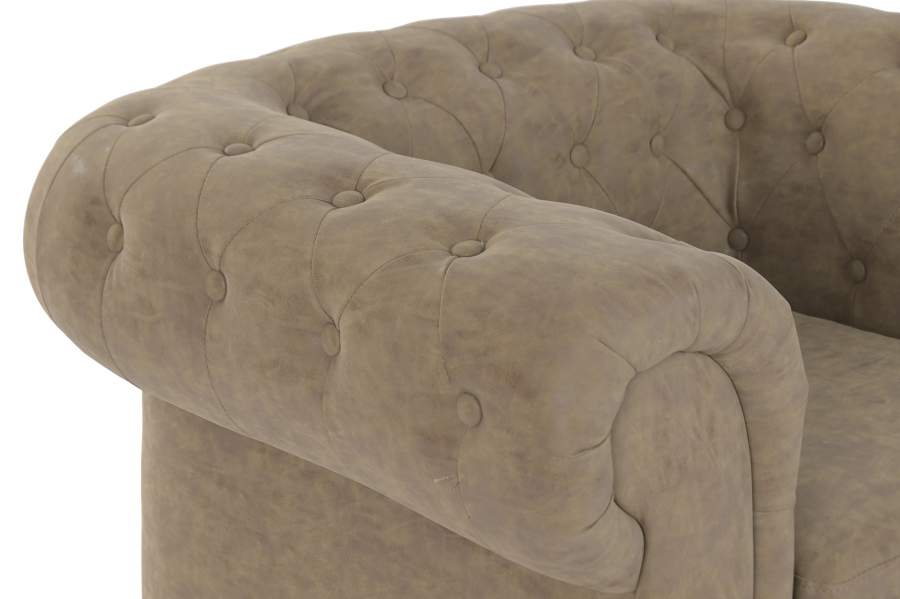 Sillon Madera Pu 110X81X76 Marron