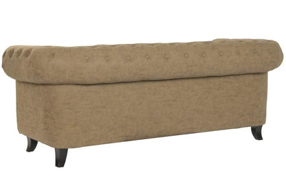Sofa Madera Pu 196X81X76 Marron