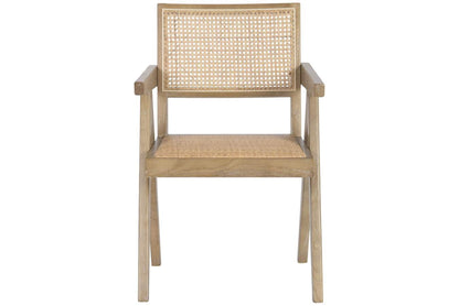 Silla Olmo Ratan 56_5X60X86 Rejilla Natural