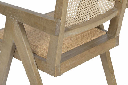 Silla Olmo Ratan 56_5X60X86 Rejilla Natural