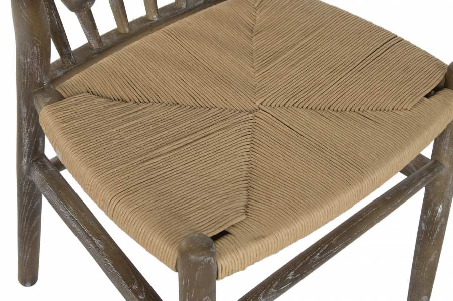 Silla Olmo Ratan 57X47X79 Natural