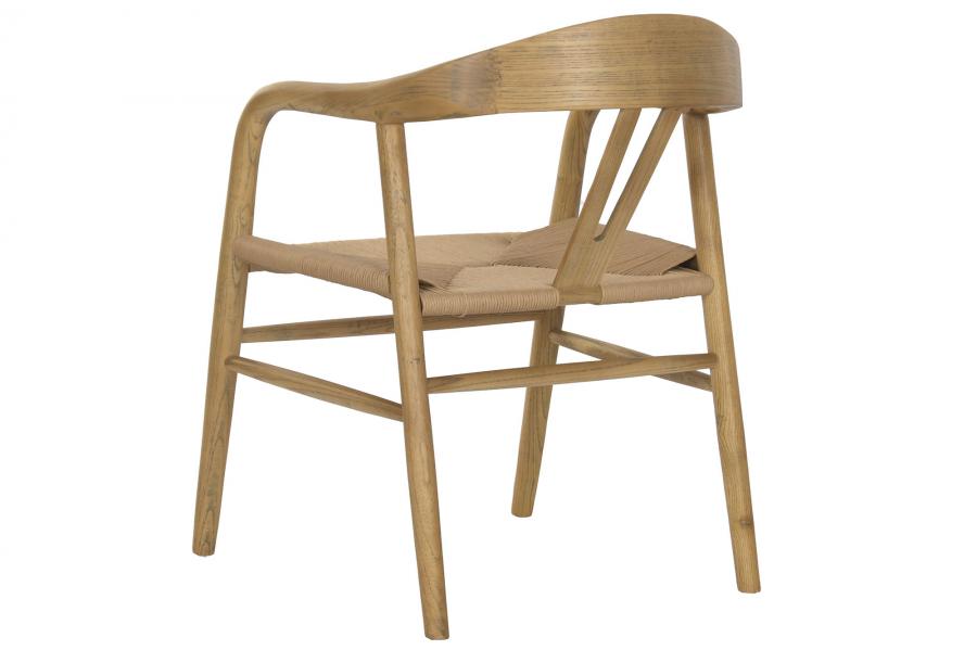 Silla Olmo Fibra 57X53X78 Natural