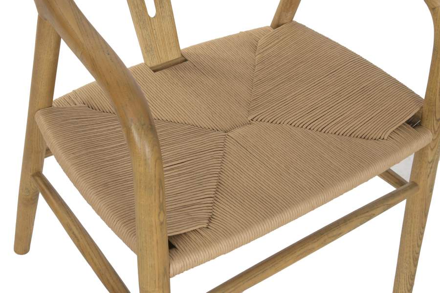 Silla Olmo Fibra 57X53X78 Natural