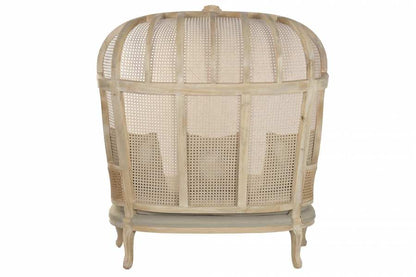 Sillon Madera Enea 125X58X155 Algodon Doble