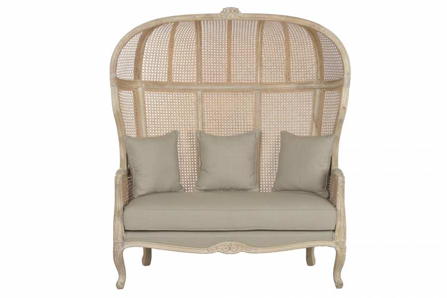 Sillon Madera Enea 125X58X155 Algodon Doble