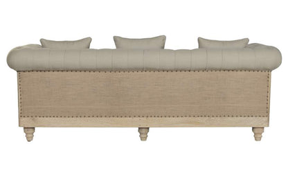 Sofa Madera Poliester 225X87X79 3 Cojines