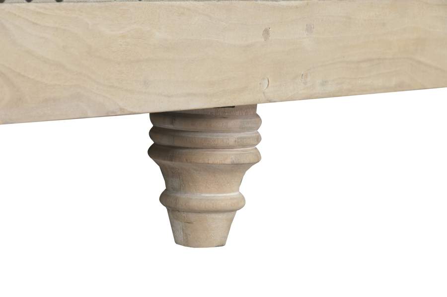 Sofa Madera Poliester 225X87X79 3 Cojines