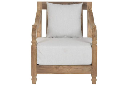 Sillon Teca 70X75X85 Cojin Natural
