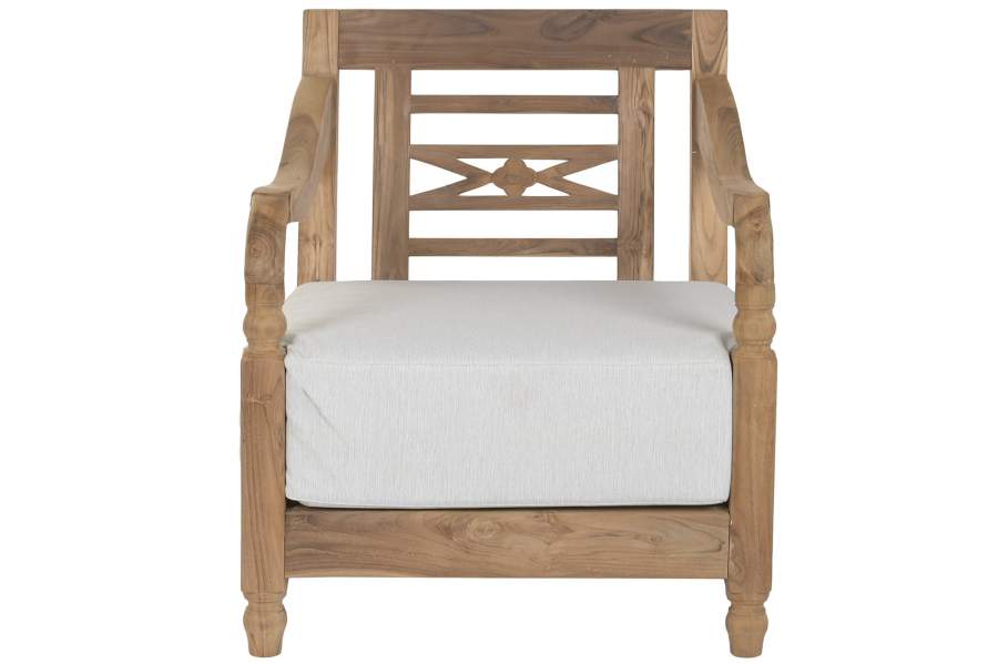 Sillon Teca 70X75X85 Cojin Natural
