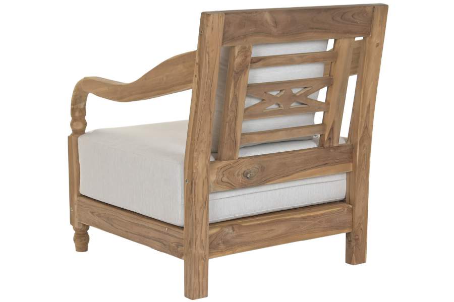 Sillon Teca 70X75X85 Cojin Natural