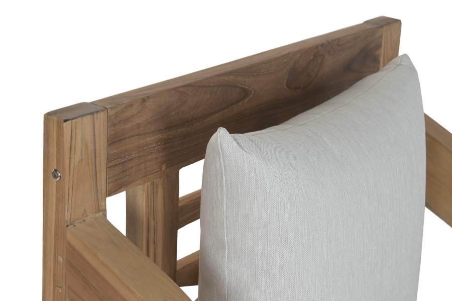 Sillon Teca 70X75X85 Cojin Natural