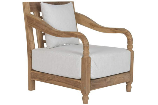 Sillon Teca 70X75X85 Cojin Natural