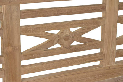 Banco Madera Maciza 190X62X90 4 Plazas Natural