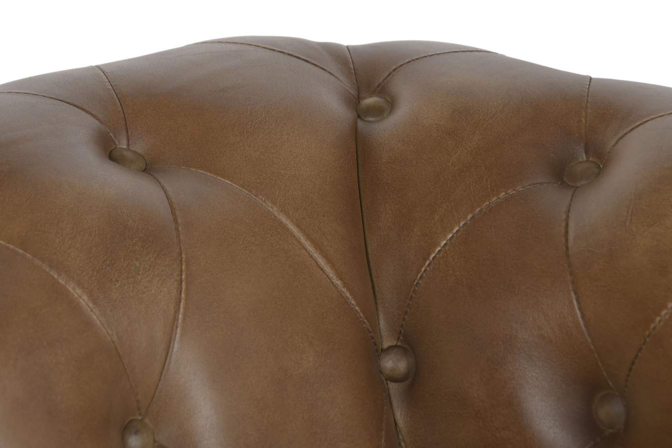 Sillon Piel 90X80X77 Chester Cuero Envejecido