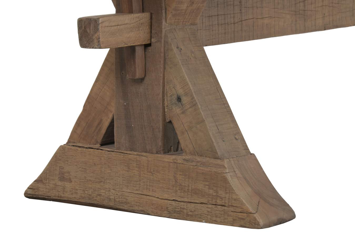 Banco Madera Reciclada 180X38X45 Natural