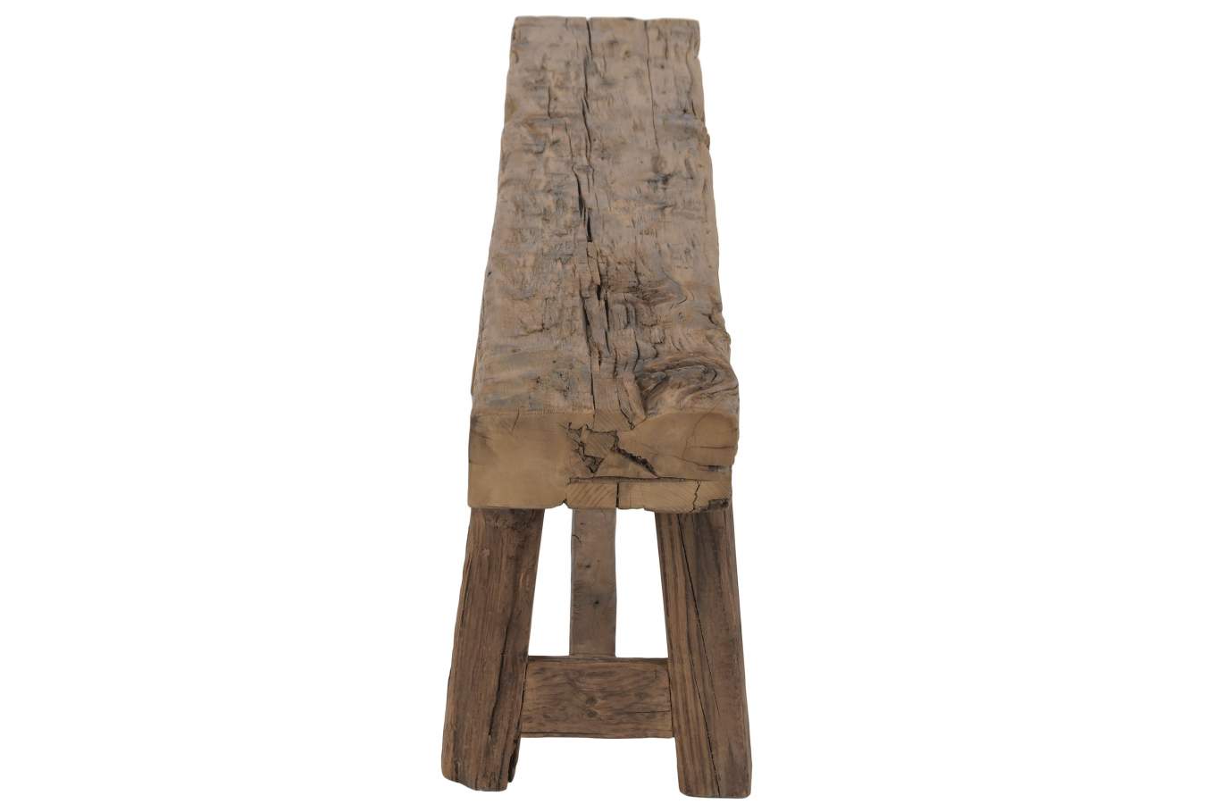 Banco Madera Maciza 152_5X28X45 Marron