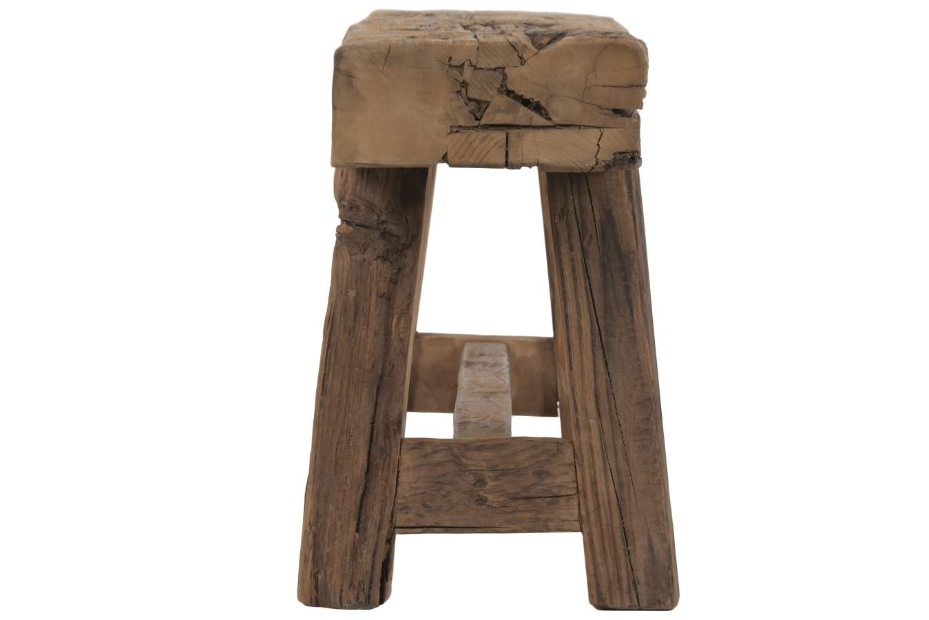 Banco Madera Maciza 152_5X28X45 Marron