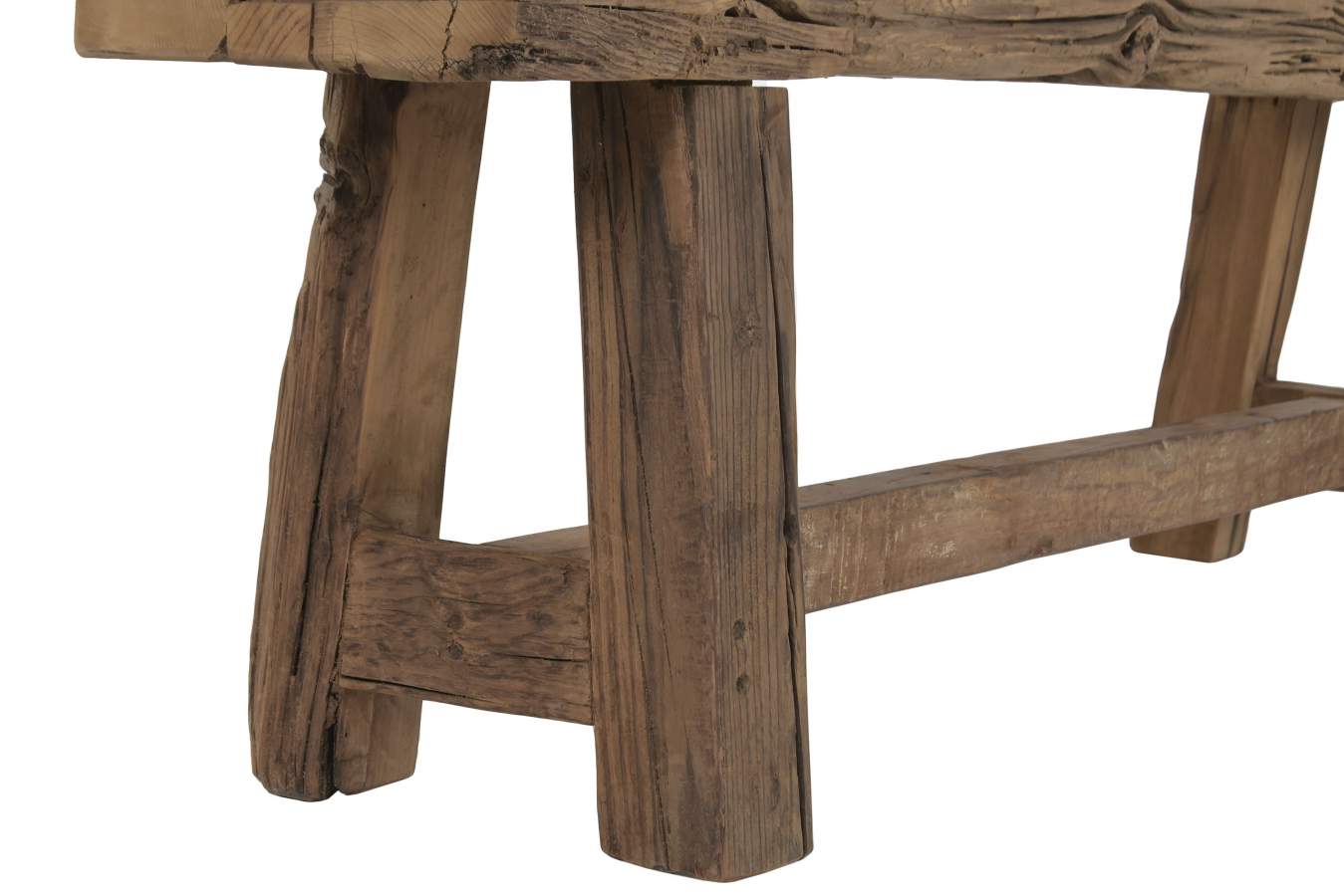 Banco Madera Maciza 152_5X28X45 Marron