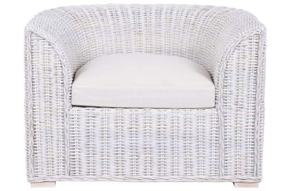 Sillon Ratan Algodon 100X78X68 Con Cojines Decape