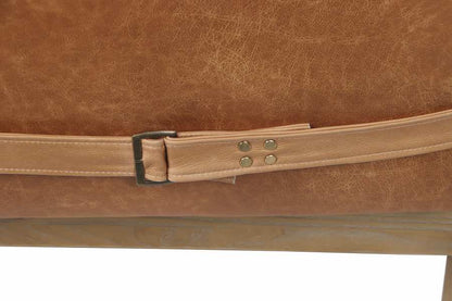 Sofa Fresno Pu 220X80X82 Marron