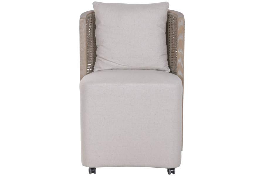 Silla Fresno Lino 54X60X78 Ruedas