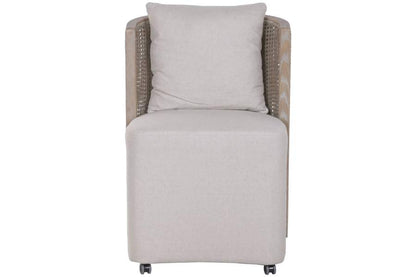 Silla Fresno Lino 54X60X78 Ruedas