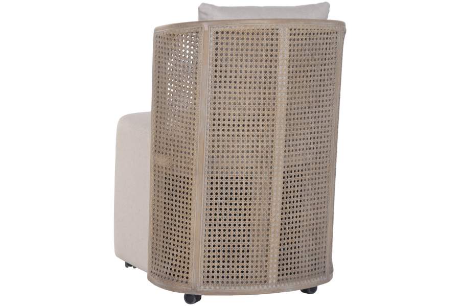 Silla Fresno Lino 54X60X78 Ruedas