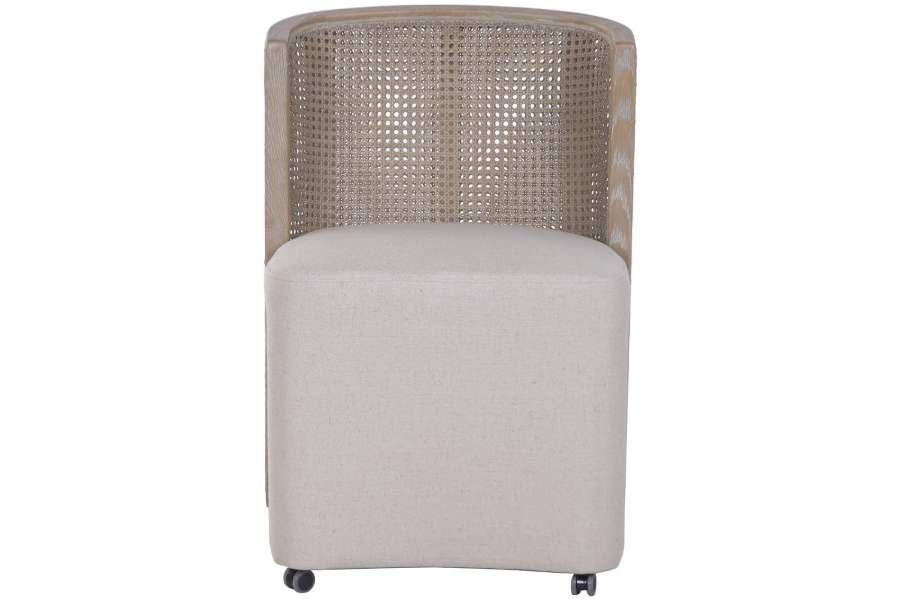 Silla Fresno Lino 54X60X78 Ruedas