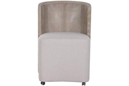 Silla Fresno Lino 54X60X78 Ruedas