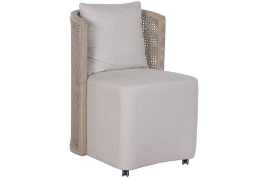 Silla Fresno Lino 54X60X78 Ruedas