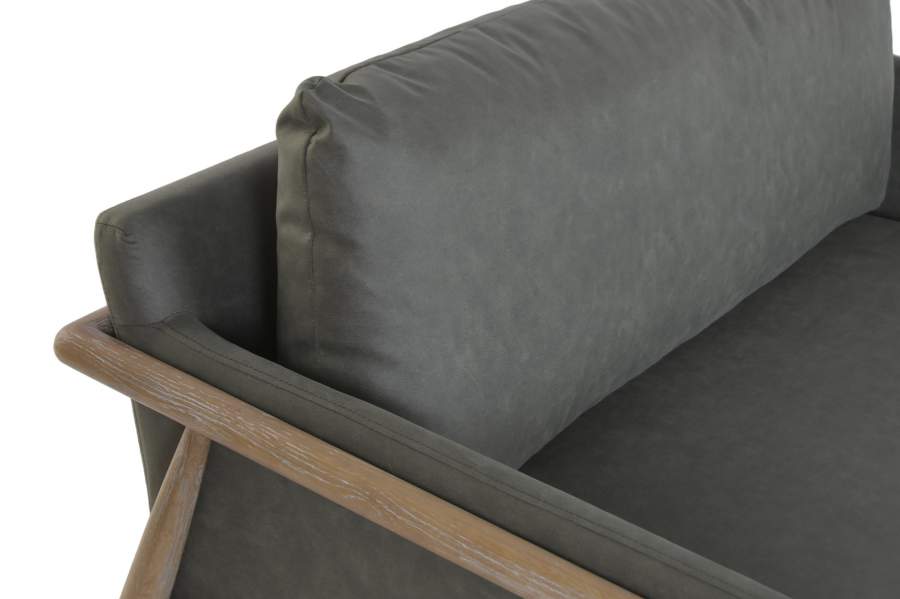Sofa Fresno Poliester 126_5X75X82 Tapizado Decape
