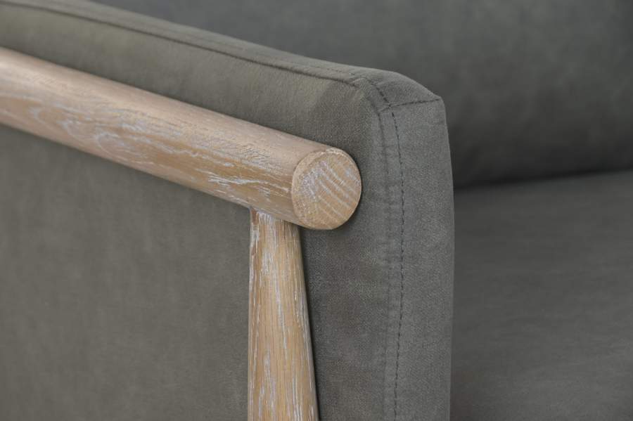 Sofa Fresno Poliester 126_5X75X82 Tapizado Decape