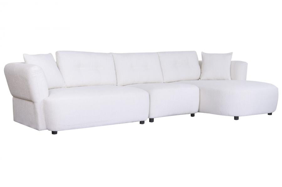 Sofa Madera Poliester 362X109X68