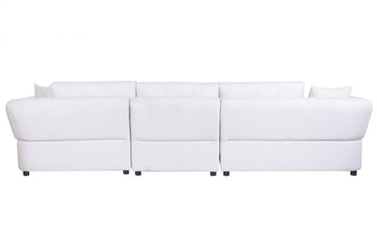 Sofa Madera Poliester 362X109X68