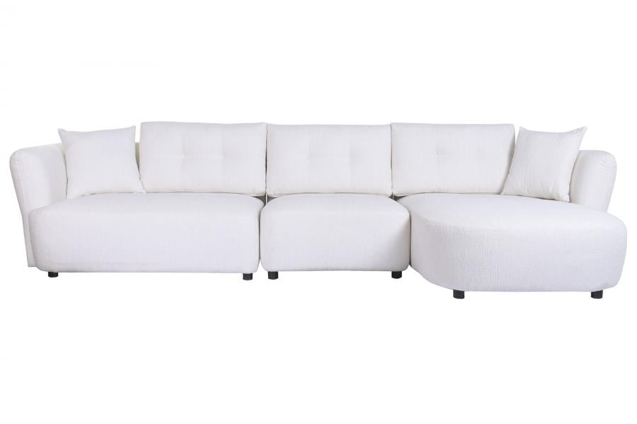 Sofa Madera Poliester 362X109X68