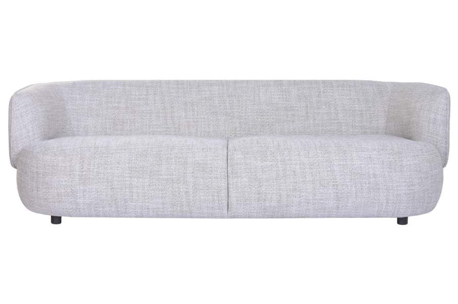 Sofa Poliester Madera 230X92X69