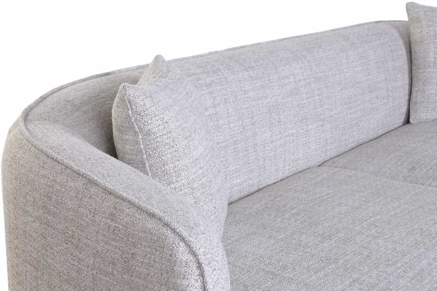 Sofa Poliester Madera 230X92X69