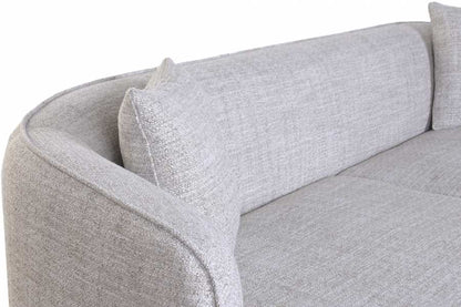 Sofa Poliester Madera 230X92X69