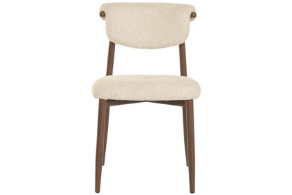 Silla Metal Poliester 47X59_5X80 Marron