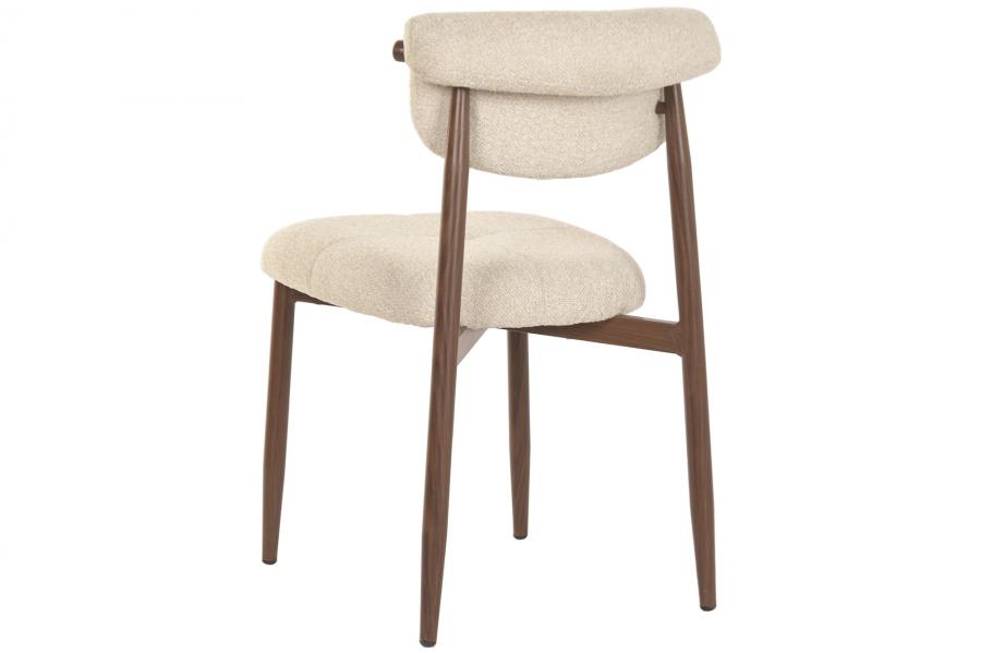 Silla Metal Poliester 47X59_5X80 Marron