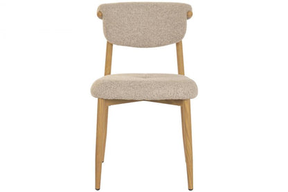 Silla Metal Poliester 47X59_5X80 Natural