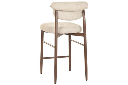 Taburete Metal Poliester 47X59_5X94_5 Marron