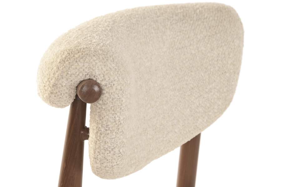 Taburete Metal Poliester 47X59_5X94_5 Marron