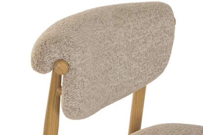 Taburete Metal Poliester 47X59_5X94_5 Natural